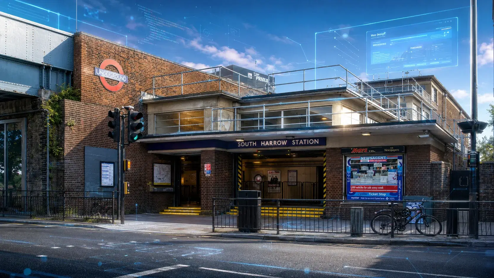 Affordable web design for South Harrow HA2 businesses near Northolt Road