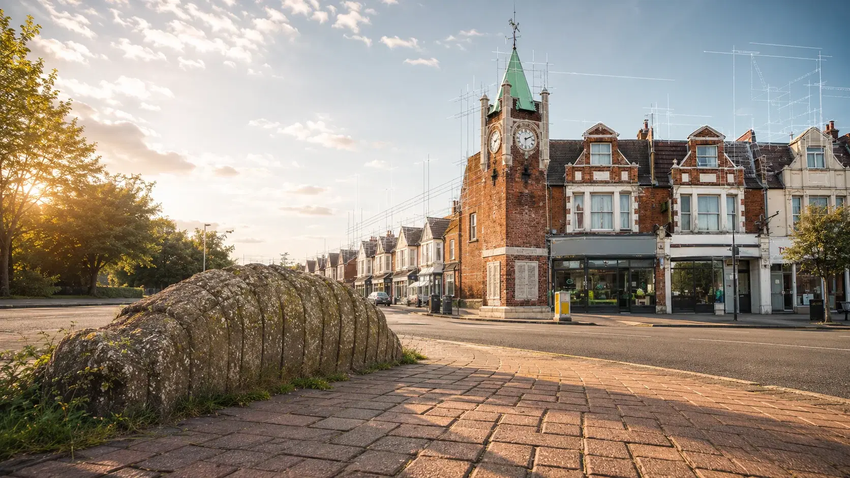 Wealdstone high street near Harrow and Wealdstone station — local web design and software development